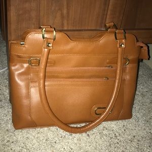 Brown professional purse